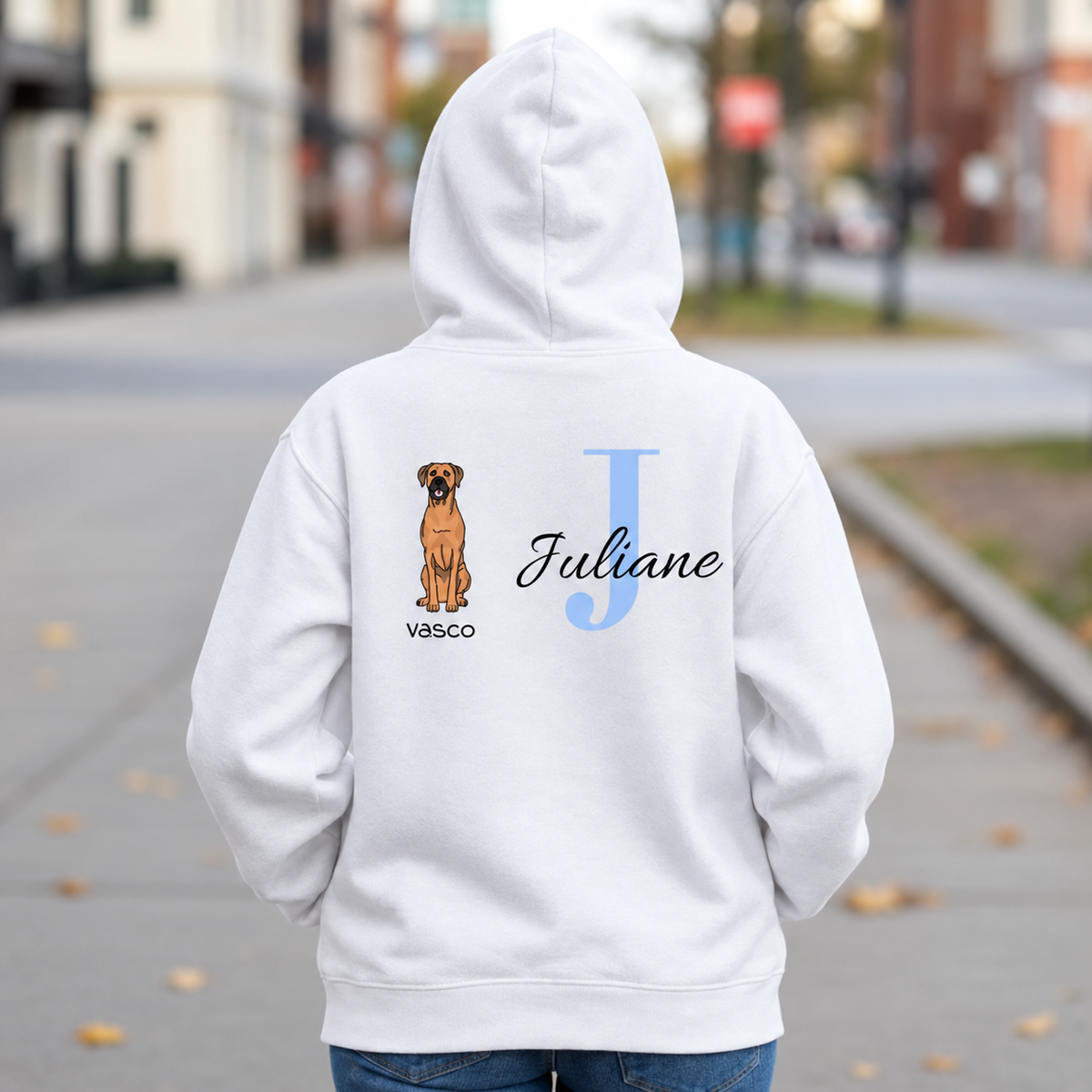 Personalized Hoodie - Initial