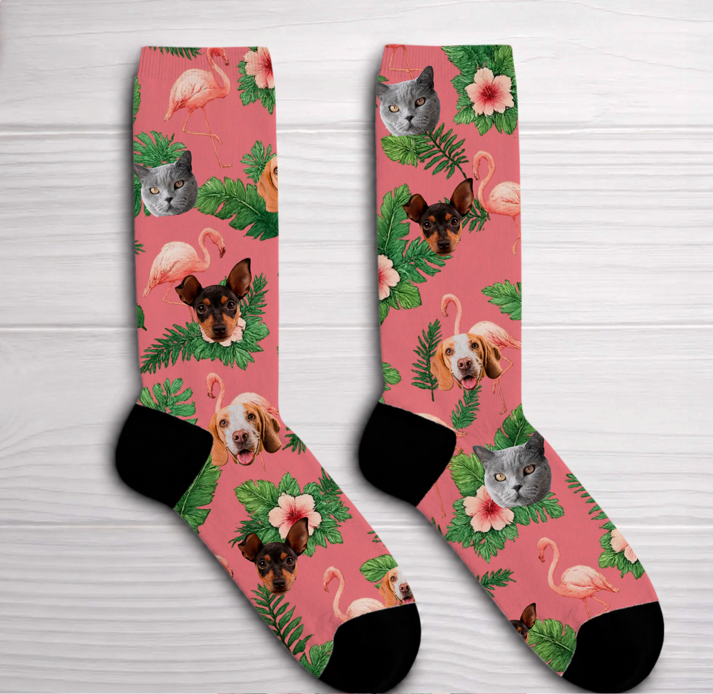 Personalisierte Socken - Paradisvogel