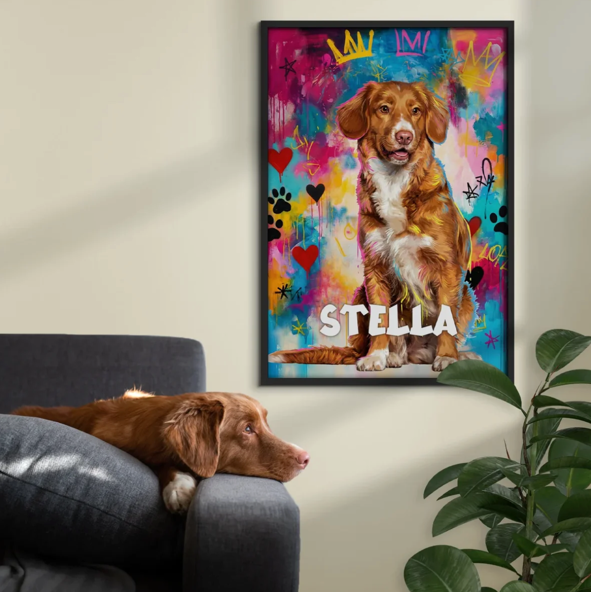 Personalisiertes Poster - Graffiti
